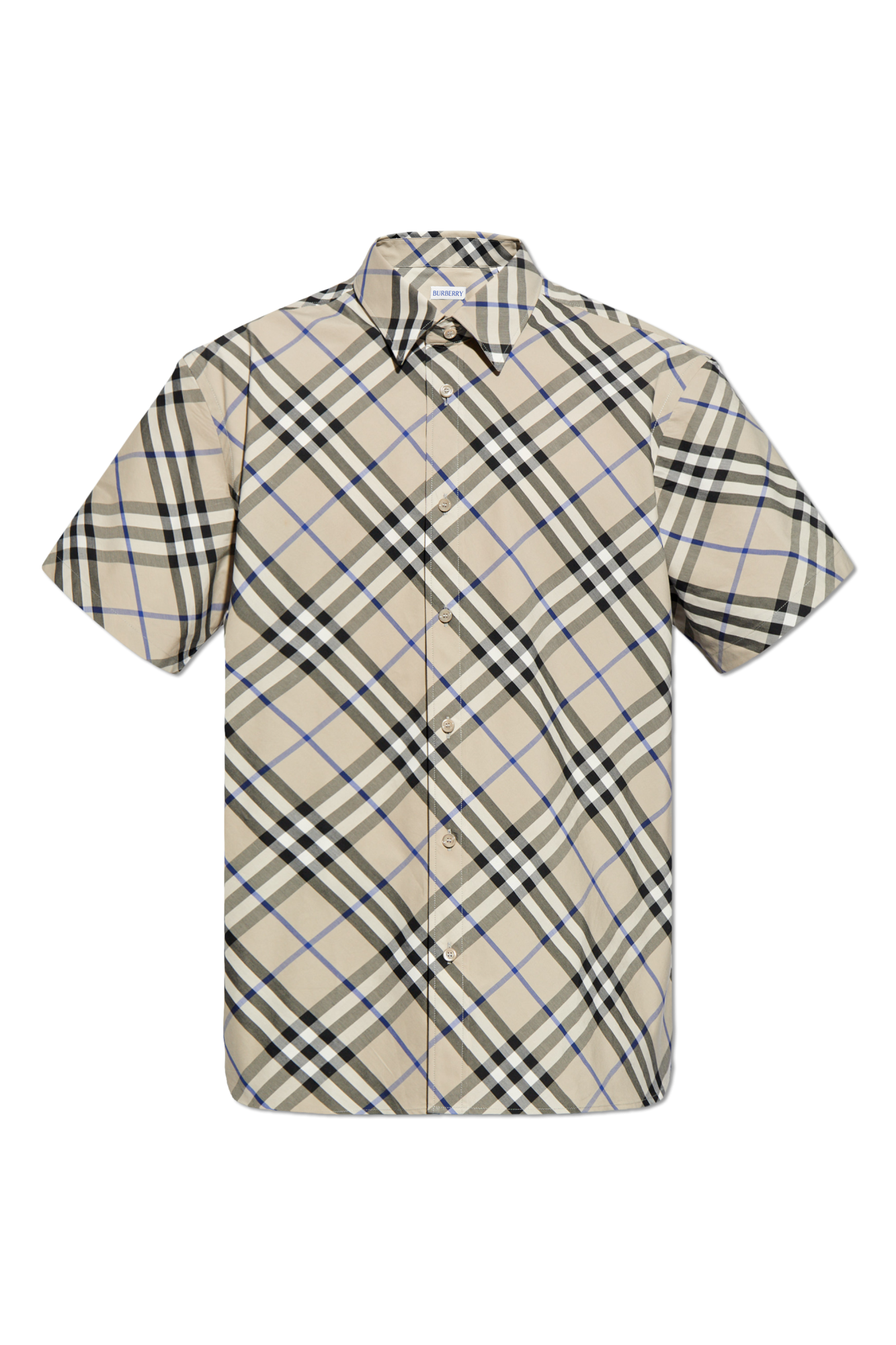 Burberry Burberry Check Pattern Shirt Men s Clothing Vitkac